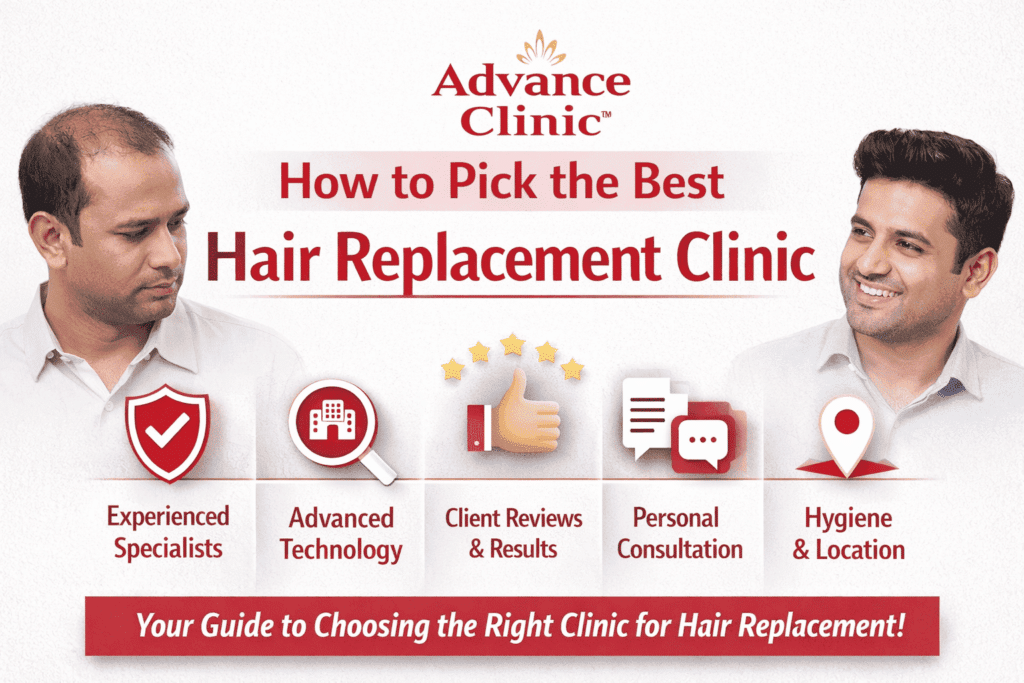 How to Pick the Best Hair Replacement Clinic