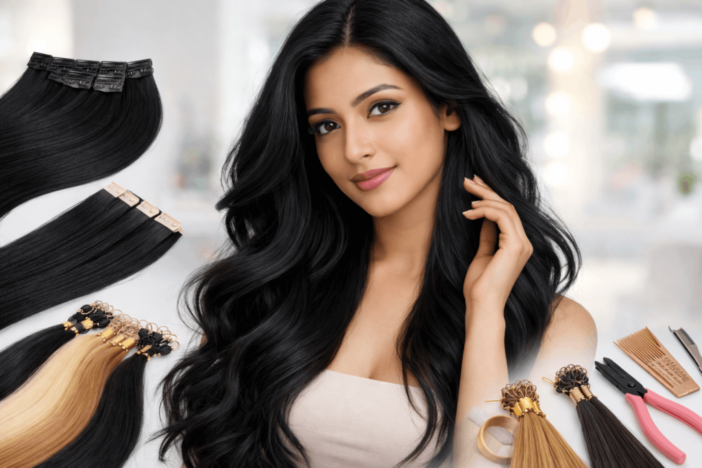 Get Top-Quality Hair Extensions in Sector 18 Noida